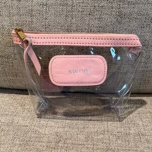 Jon Hart Small Zip Pouch “Sweet” pink/clear scratches
Used
